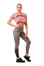 Nebbia Fit &amp; Smart legging met hoge taille mokka