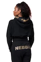 Nebbia Intense Golden Crop Sweatshirt 824 zwart