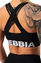 Nebbia Sportbeha met Cross Back snit 410 zwart
