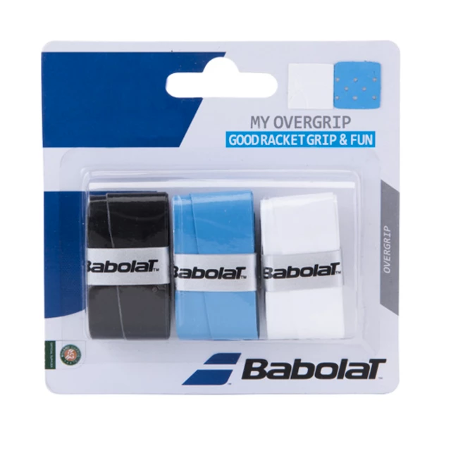 Overgrip Babolat  My Overgrip X3 Black/Blue/White