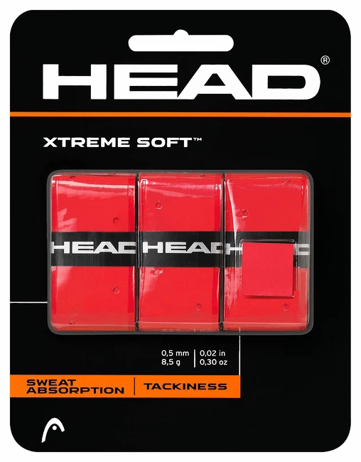 Overgrip Head  Xtreme Soft Red
