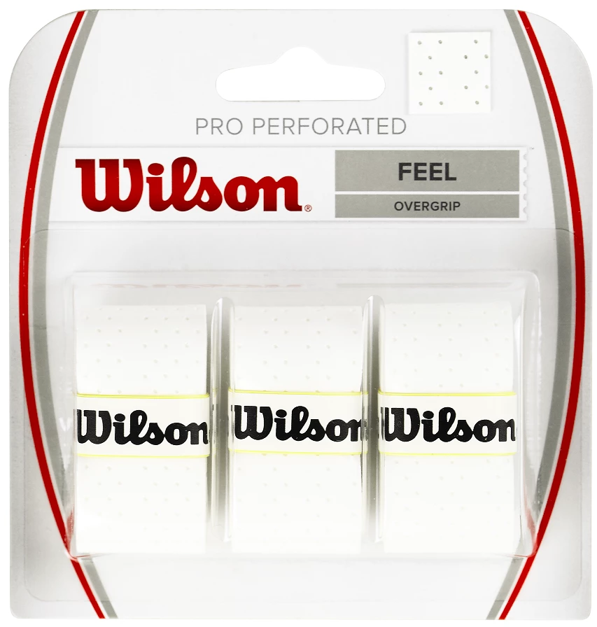 Overgrip Wilson  Pro Overgrip Perforated White