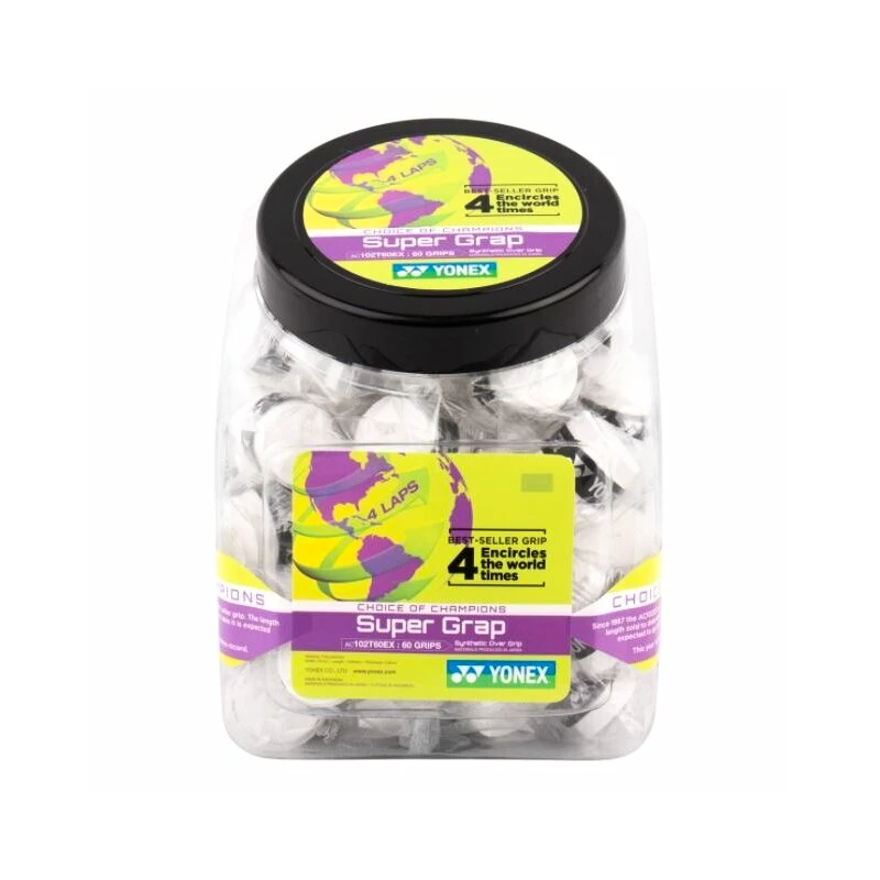 Overgrip Yonex  Super Grap AC102 60 Pack White