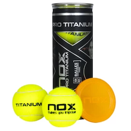 Padelballen NOX Pro Titanium Balls 3 Pack