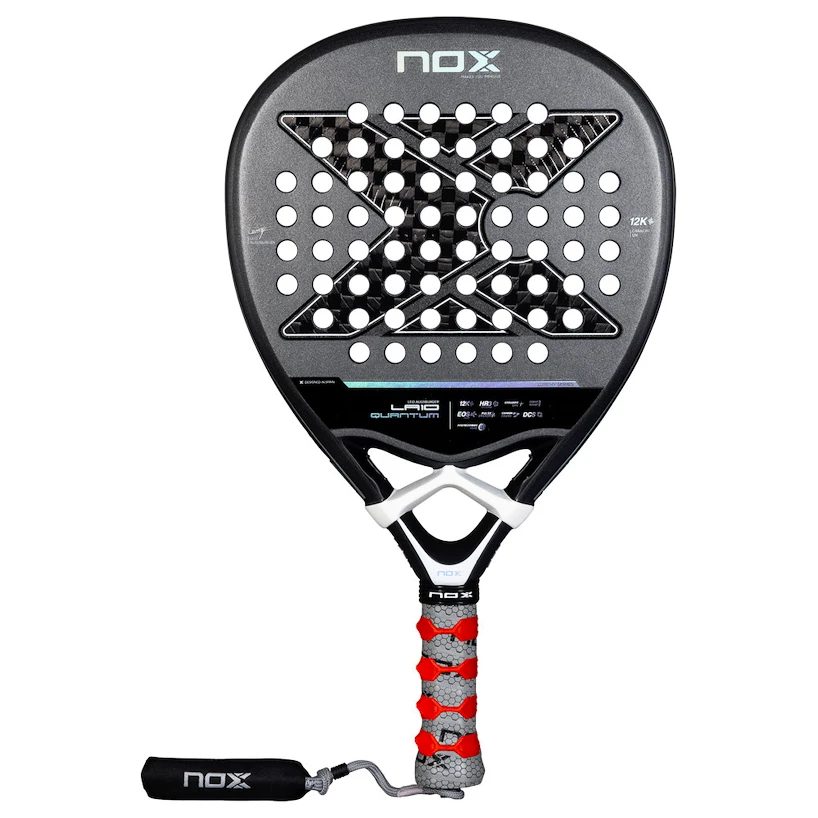Padelracket NOX  LA10 QUANTUM 12K
BY LEO AUGSBURGUER