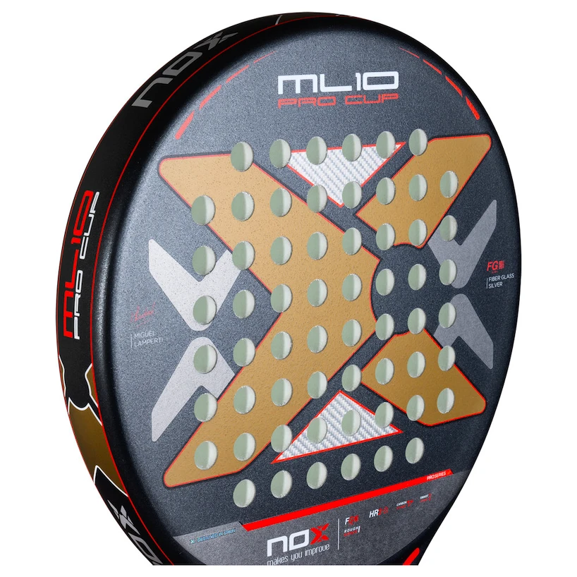 Padelracket NOX  ML10 PRO CUP ROUGH SURFACE
BY MIGUEL LAMPERTI
