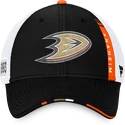 Pet Fanatics Draft Caps  Authentic Pro Draft Structured Trucker-Podium Anaheim Ducks