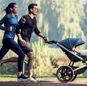 Hardloop en all-terrain kinderwagens