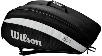 Rackettas Wilson  Federer Team 12 Pack 2020 Black