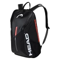 Rugzak voor rackets Head Tour Team Backpack Black/Orange