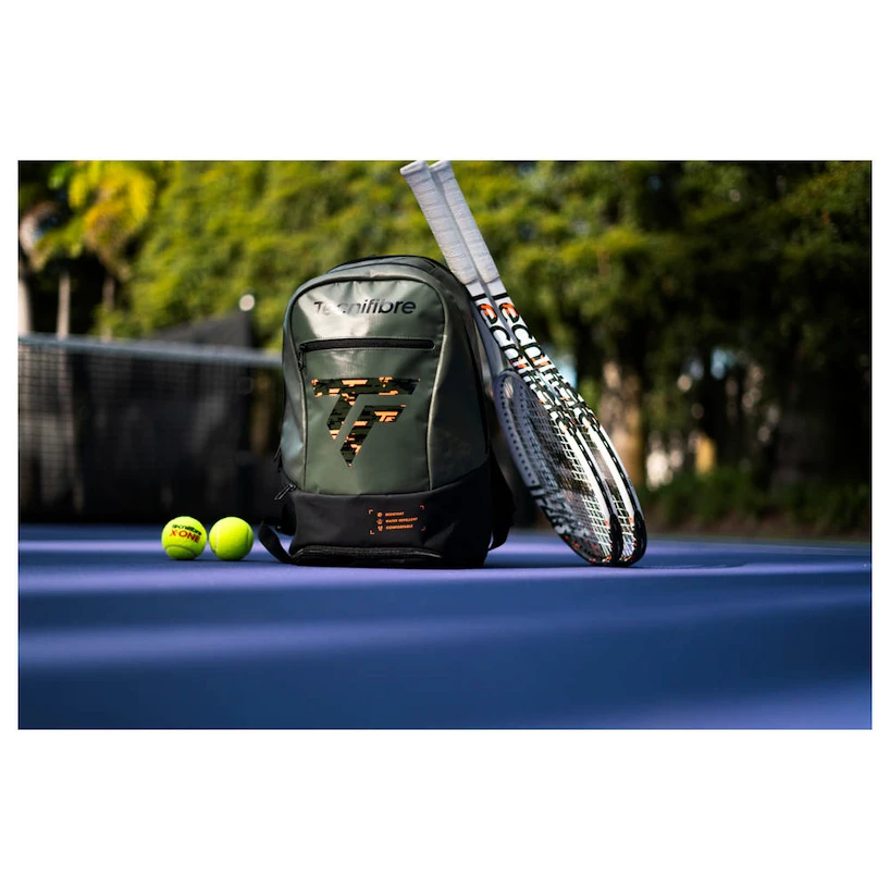 Rugzak voor rackets Tecnifibre  Tour Endurance Khaki Backpack 2024
