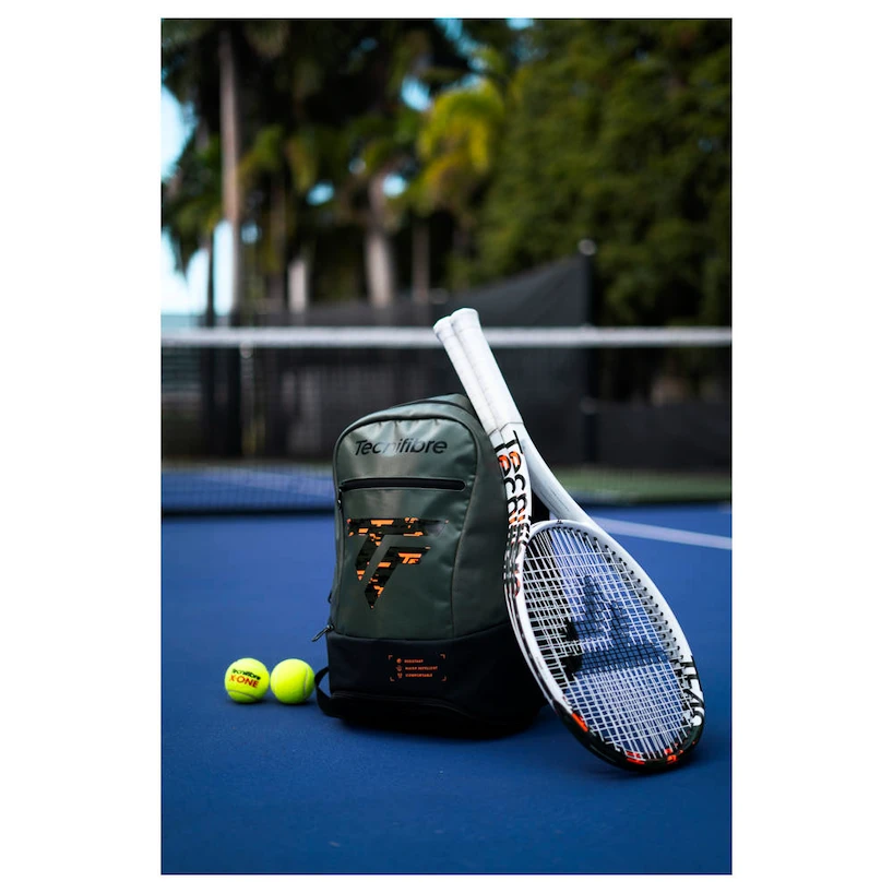 Rugzak voor rackets Tecnifibre  Tour Endurance Khaki Backpack 2024