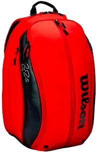 Rugzak voor rackets Wilson  Federer DNA Backpack Red 2020