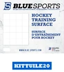 Schietplank Blue Sports  Hockey Training Surface 20x White