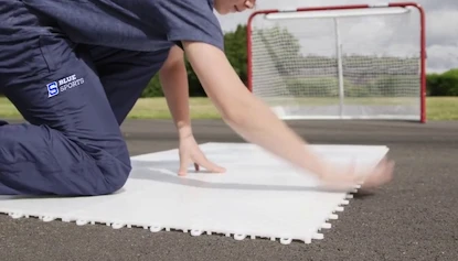 Schietplank Blue Sports  Hockey Training Surface 20x White