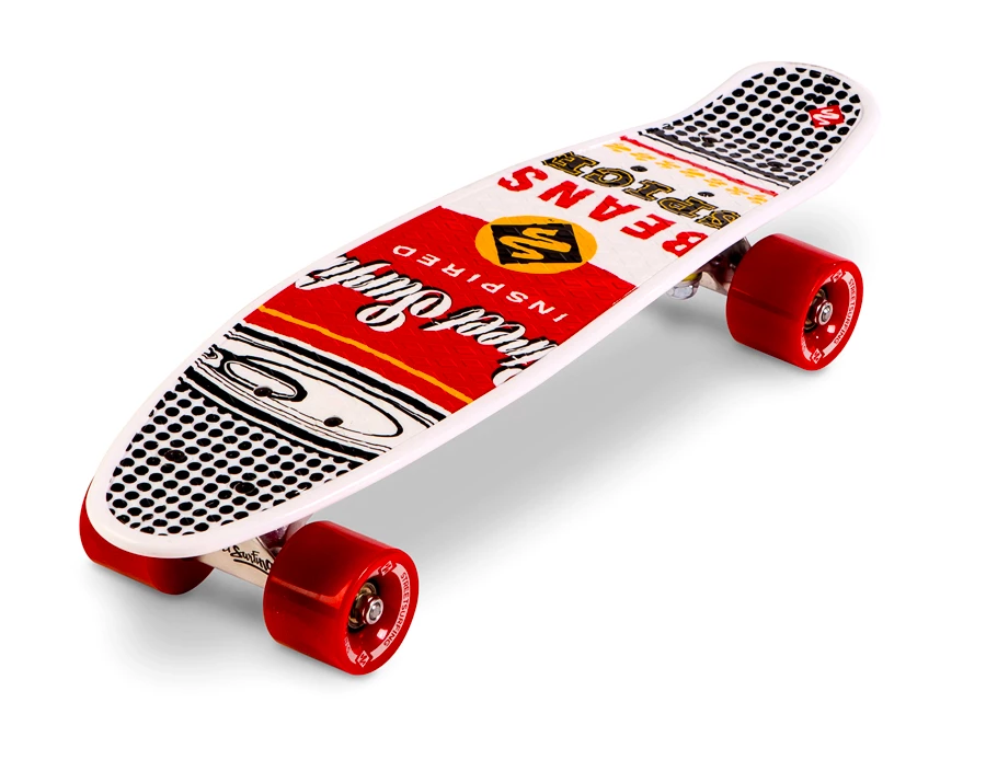 Skateboard Street Surfing  Pop Board Super Black Dot