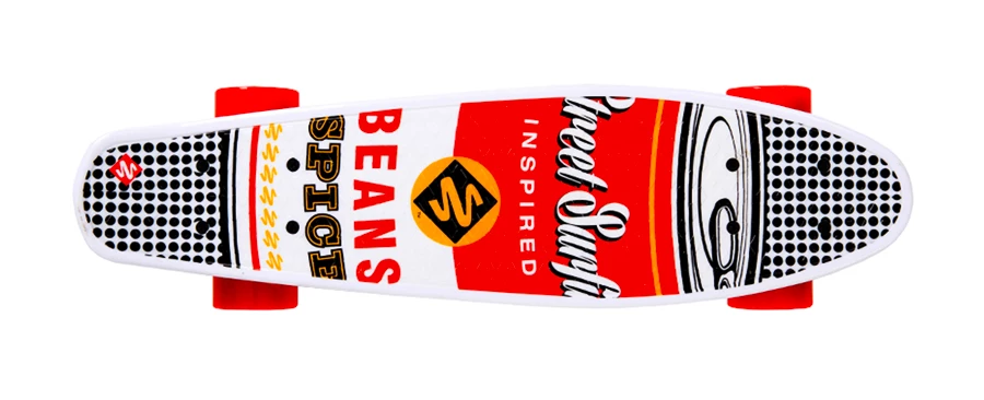 Skateboard Street Surfing  Pop Board Super Black Dot