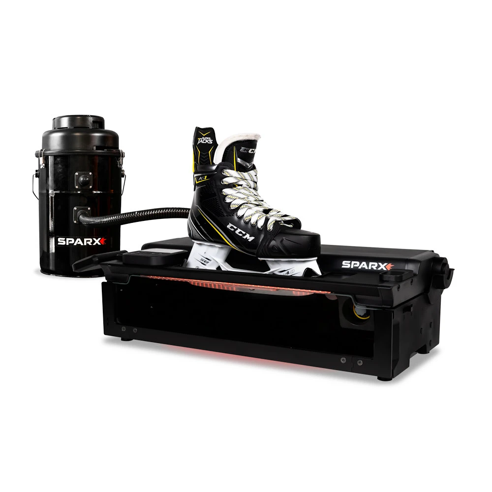 Slijpmachine + Basis Sparx  Sharpener 3 Commercial + Stofzuiger PV100 Vacuum