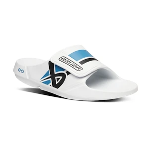 Slippers Bauer  Oofos Sport Flex Slide White/Blue