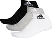 Sokken adidas  Cush Ankle Grey/White/Black 3 Pack