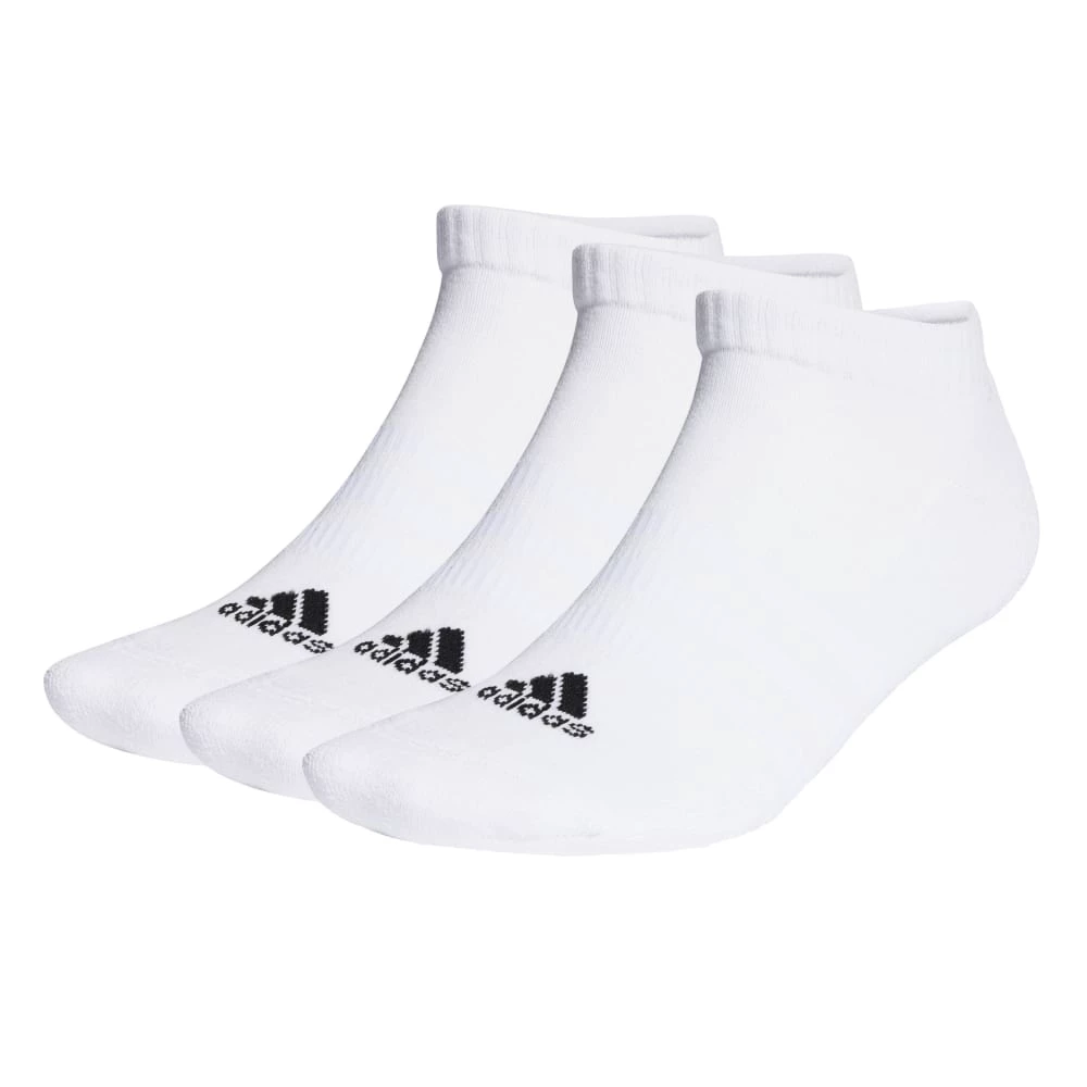 Sokken adidas  Cushioned Low-Cut Socks 3 Pairs White