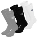 Sokken BIDI BADU  Bold Bro II Crew Printed Move Socks 3 Pack Grey, Black, White