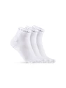 Sokken Craft Core Dry Mid 3-Pack White  37-39