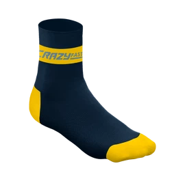 Sokken Crazy Idea CRAZY CARBON SOCKS SULFUR