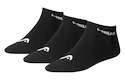 Sokken Head  Tennis Sneaker Black (3 Pack)  EUR 43-46