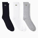 Sokken Lacoste  Core Performance Socks Silver/White/Black