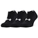 Sokken Under Armour  Core No Show 3Pk-BLK  XL