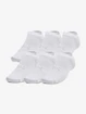 Sokken Under Armour  Essential No Show 6pk-WHT  M