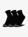 Sokken Under Armour  Quarter 3pk-BLK