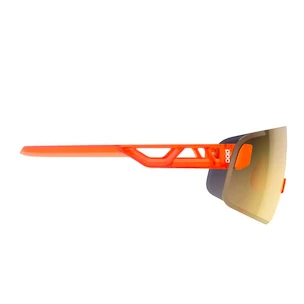 Sportbril POC  Elicit Toric Fluo. Orange Translucent/Clarity Road/Partly Sunny Gold ONE