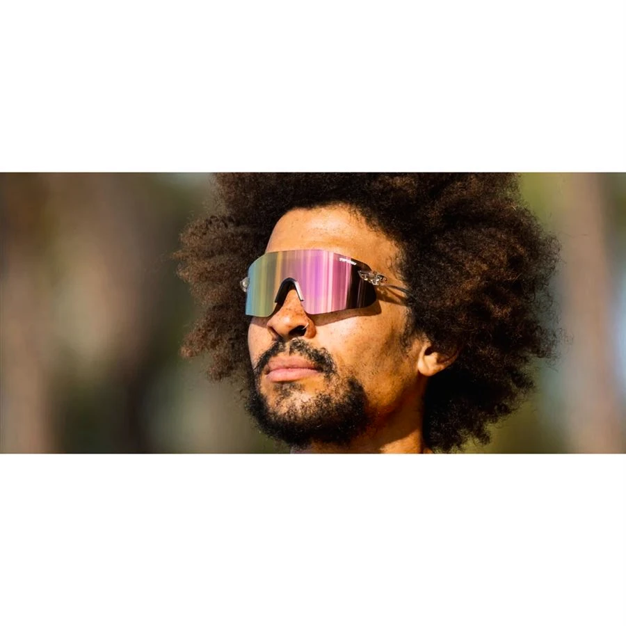 Sportbril Tifosi  Vogel SL Crystal Clear Pink Mirror
