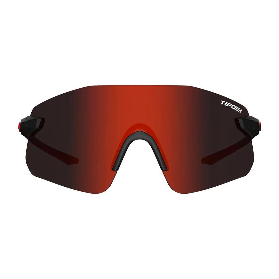 Sportbril Tifosi  Vogel SL Matte Black Smoke Red