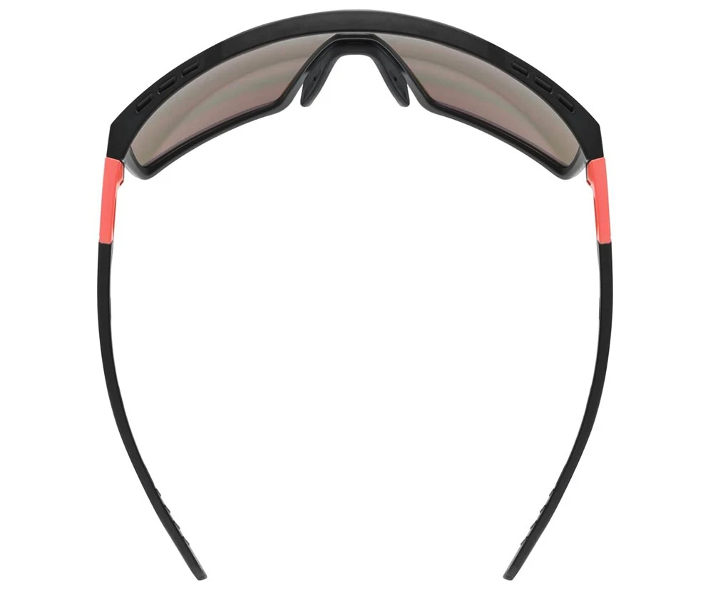 Sportbril Uvex  Mtn Perform Black-Red M/Mir.Red (S5330392316)