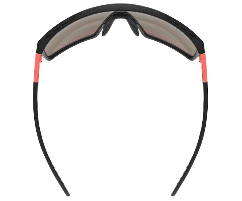 Sportbril Uvex  Mtn Perform Black-Red M/Mir.Red (S5330392316)