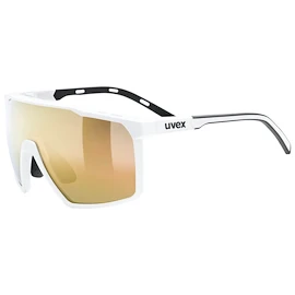 Sportbril Uvex Mtn Perform S White Matt/Mir. Gold (S5330578816)