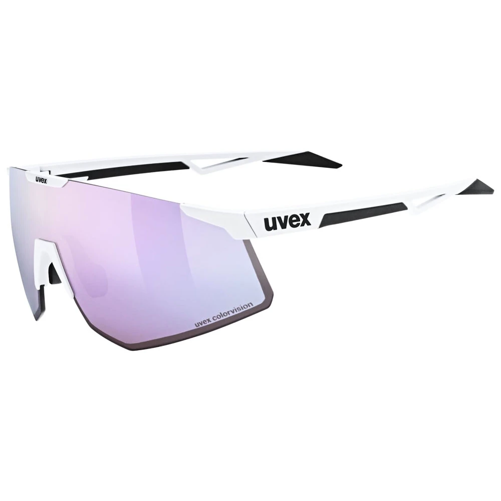 Sportbril Uvex  Pace Perform Cv White Matt/Mir. Lav (S5330498881)