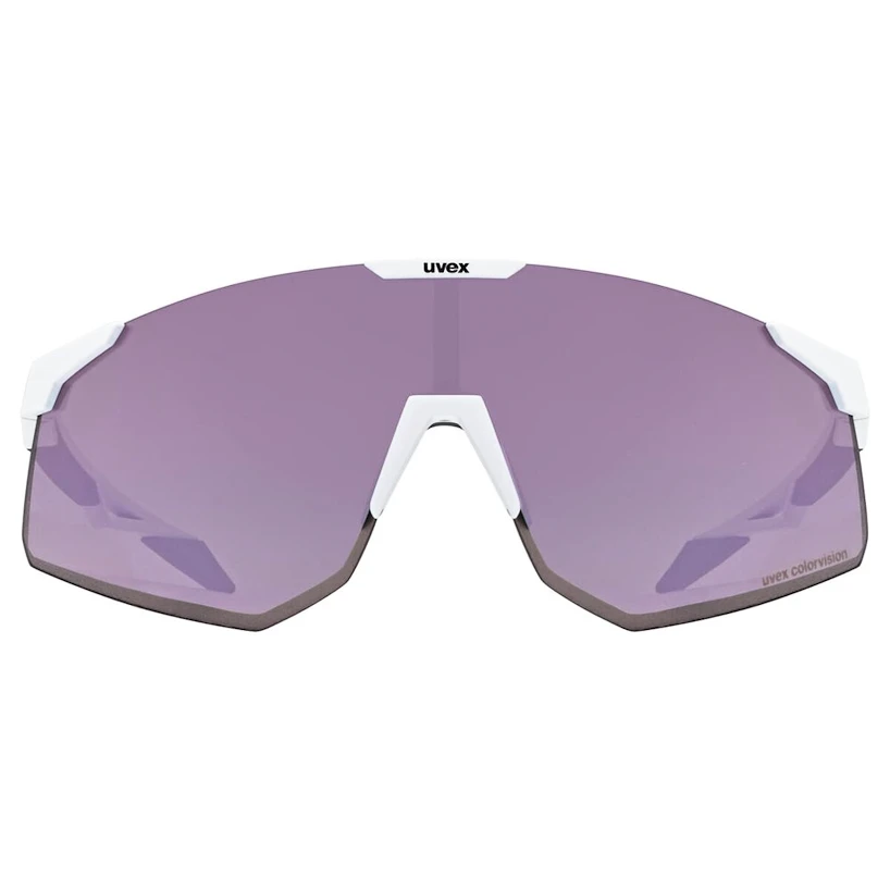 Sportbril Uvex  Pace Perform Cv White Matt/Mir. Lav (S5330498881)
