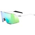 Sportbril Uvex  Pace Stage Cv White Matt/Mir. Green  (S5330528886)