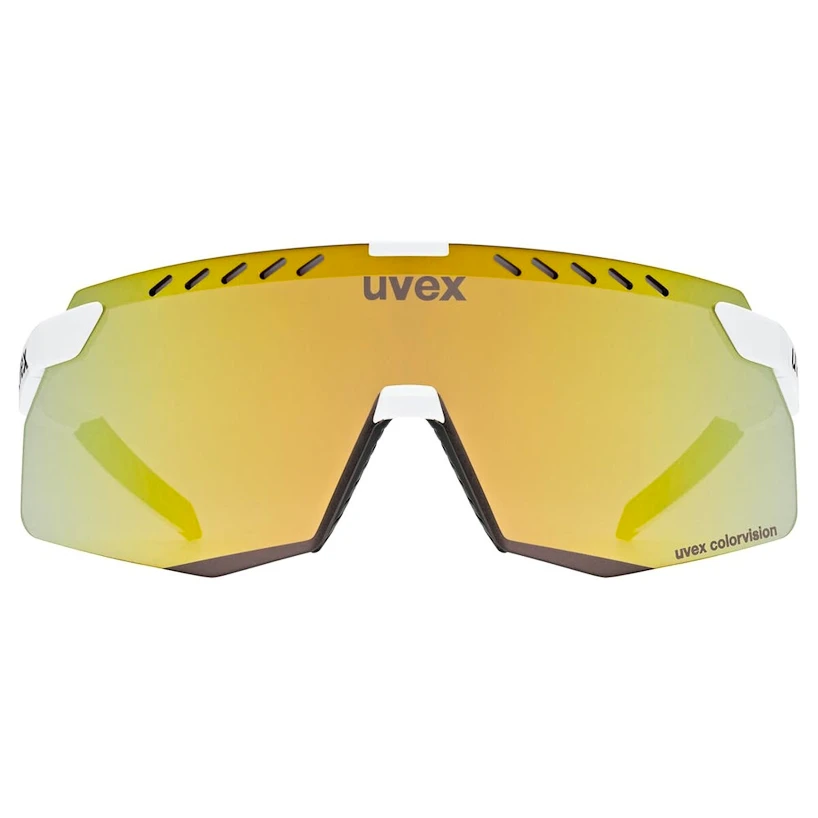 Sportbril Uvex  Pace Stage S Cv White Matt/Mir.Yellow (S5330738882)