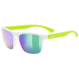 Sportbril Uvex Rookie White-Lime M./Mir.Green (S5330775616)