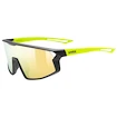 Sportbril Uvex  Skyryse Jr. Black-Yellow Matt/Mir.Yellow (S5330762616)