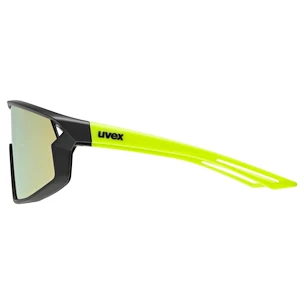 Sportbril Uvex  Skyryse Jr. Black-Yellow Matt/Mir.Yellow (S5330762616)