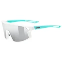 Sportbril Uvex  Skyryse Jr. White-Green/Mir.Silver (S5330768716)