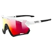 Sportbril Uvex  Sportstyle 228 White Black/Mir.Red (S5320678206)