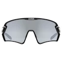 Sportbril Uvex  Sportstyle 231 2.0 Set Black Mat /Mir.Silver Cat. 2 + Cat. 0 (S5330272216)