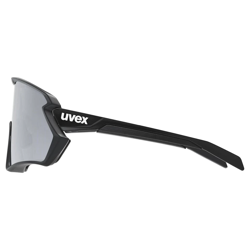 Sportbril Uvex  Sportstyle 231 2.0 Set Black Mat /Mir.Silver Cat. 2 + Cat. 0 (S5330272216)